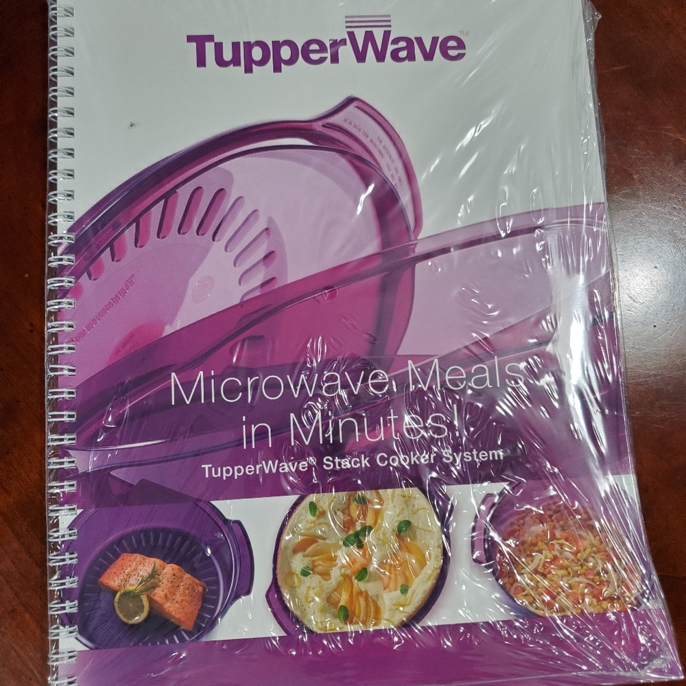 Tupperware Tupperwave Stack Cooker Recipe Book